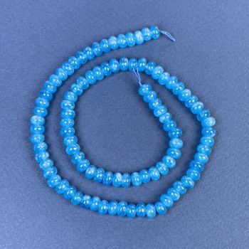 Apatite Rondelle Beads 6x4mm on a Thread, 38cm+ Length