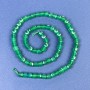 Chrysoprase Beads Geometric Cube Cut 5x5mm± on Thread, Length 38cm+