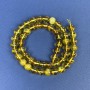 Amber Beads smooth round 7mm+ on thread, length 39cm+