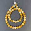 Onyx Beads Smooth Round 6.5 mm, hole ~1.5 mm, length 38 cm