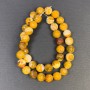 Onyx Beads Smooth Round 10 mm Diameter ± hole Ø1.5 mm+, length 38 cm ±