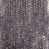 Czech Crystal Beads on Thread, Purple Transparent Faceted Rondelle, 8x6 mm +-, length 40-42 cm +