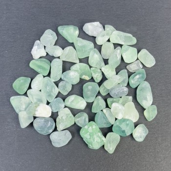 Fluorite Lapidary Rough Nuggets Faceted Without Hole 8-12x7-9mm (+-) (per 100g ±)