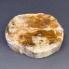 Price per 100g. souvenir natural stone sectioned petrified wood, dimensions ~ 90x80x23mm± ~weight 250g