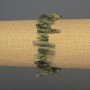 Kyanite Chip Bracelet with Beads on Stretch, diameter 10-20×3-5 mm±, length 18 cm±