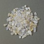 Natural Blue Agate Chip Without Hole 8-14×5-8mm± (per 100g±)