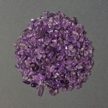 Natural Amethyst Chip without Hole 5-11×4mm+- (per 100g+-)