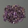 Amethyst tumbled natural chip without hole 7-20x8-10mm+- (per 100g+-)