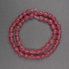 Turquoise? Wait: no. It's Turmalin beads faceted, diameter 7x8mm, length 38cm+