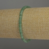 Jade Rondelle Bracelet, diameter 4x2, 5mm±, length 18cm Stretch