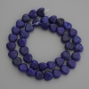 Lapis Lazuli Heart Beads 10x10mm+- on Thread, length 38cm+