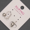 Xuping Rhodium Earrings 6x15mm