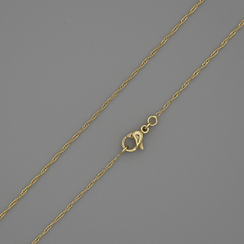 Xuping Chain Gold Plating 18K, thickness 0.5mm±, length 44cm+