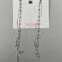 Xuping Rhodium with Pearls Earrings, length 11cm+
