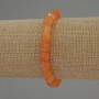 Bracelet Jade Mashan Faceted Cube, diameter 7x7mm±, length 18cm± Stretch
