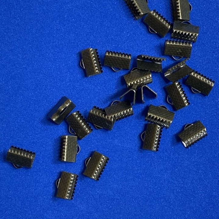 Crimps for Cords 10×7 mm pack of 80 (+/-) 24 g