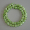 Natural stone Chrysoprase Olivine Beads, faceted round bead, 8mm diameter, length 36cm