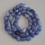 Adventurine Beads Tumbled, 8-10×7 mm diameter, 40 cm length on thread