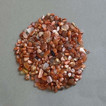 Carnelian Chip Natural Without Hole 4-8×4-7mm± (per 100g±)