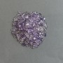 Amethyst Natural Stone Chip, clear cut without hole 3-8x3-4mm+ - (per 100g+)