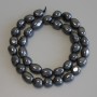 Hematite Beads Faceted, diameter 10-12×8, 5-9, 5mm+-, length 39cm+-
