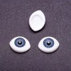 Hardware "Alive Eyes" pair blue pupil, diameter 10mm 19×14mm packaged 20 pairs