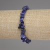 Sodalite Chip Bracelet, 6-9×2-4 mm, 18 cm length, stretch