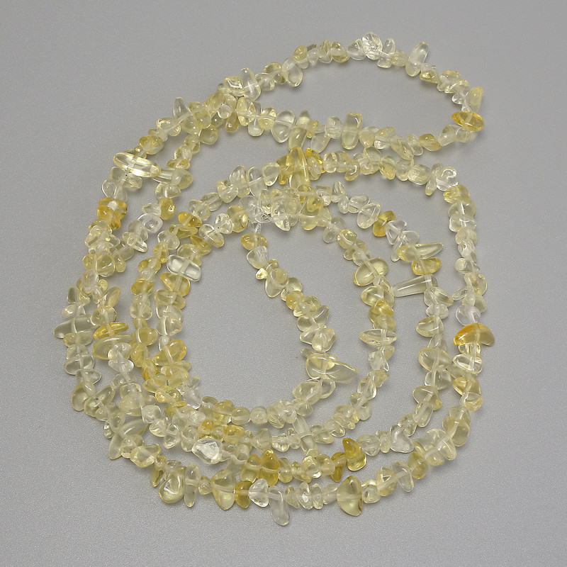 Citrene Beads Crumb, diameter 5-8×2-3mm+-, thread length 78cm+-