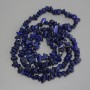 Lapis Lazuli Beads Chip, diameter 7-10×2-6mm+-, length 80cm+- on nylon thread