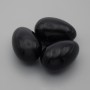 Egg-shaped souvenir made of agate natural stone, diameter 30x20+-mm