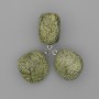 Serpentine Pendant, diameter 22x22mm, length 26mm