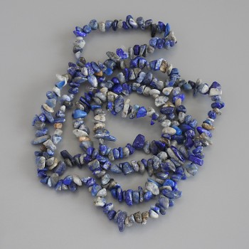 Sodalite Beads Chip, 5-7×2-4mm, 78 cm long on a beading wire