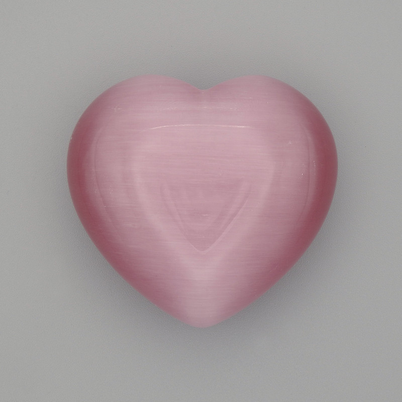 Souvenir Stone Cat's Eye Heart 38x40x20 mm+