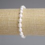Bracelet Freshwater Pearls 7x5-5, 5mm+-, length 18cm +-/stretch