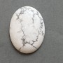 Cabochon Setting for Chalcedony 40x30mm ± price per 1 piece