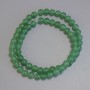 Jade Beads Smooth Round 6.5 mm on Thread, 39 in (±) Necklace Length