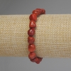Porous Coral Branch Bead Bracelet, Galtdive (faceted) 7-9×6-8 mm, 18 cm length stretch