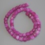 Tourmaline Beads, Cube, diameter 7.5×7.5 mm ±, length 38 cm ± on beading wire