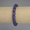 Tiger’s Eye Bracelet Smooth Beads, diameter 9.5mm±, length 18cm±, Stretch