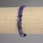 Sodalite Heart Bracelet 8mm+-, length 7.1 in+- stretch