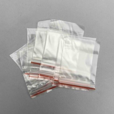Zipper Packaging Bag 7x10 cm ± 100 pcs