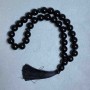 Agate natural stone with smooth round beads, diameter 12mm±, 33 beads
