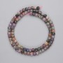Ruby Beads Sapphire Beads faceted cube, diameter 4x4mm±, length 39cm± on thread