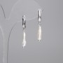 Baroque Pearl Earrings 15×5mm ±, length 30mm ± (assortment size)