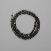 Sunstone Obsidian Faceted Cube Beads 3x3mm±, 39cm± length on thread