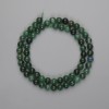 Emerald Beads Smooth Ball 6mm+-, length 39cm+