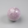 Souvenir natural Kunzite sphere, diameter 30-45mm±, assorted sizes (Price per 100g) weight from 120 g