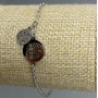 Bracelet Xuping Rhodium, length 18-22cm+-, thickness 2-3mm+-