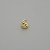 Price per 1pc. End cap Findings - cap for bead, metal color gold, diameter 4.5×1mm± hole diameter 2.5mm+