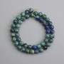 Azurite Beads Smooth Sphere 8mm diameter, length 37cm +/-